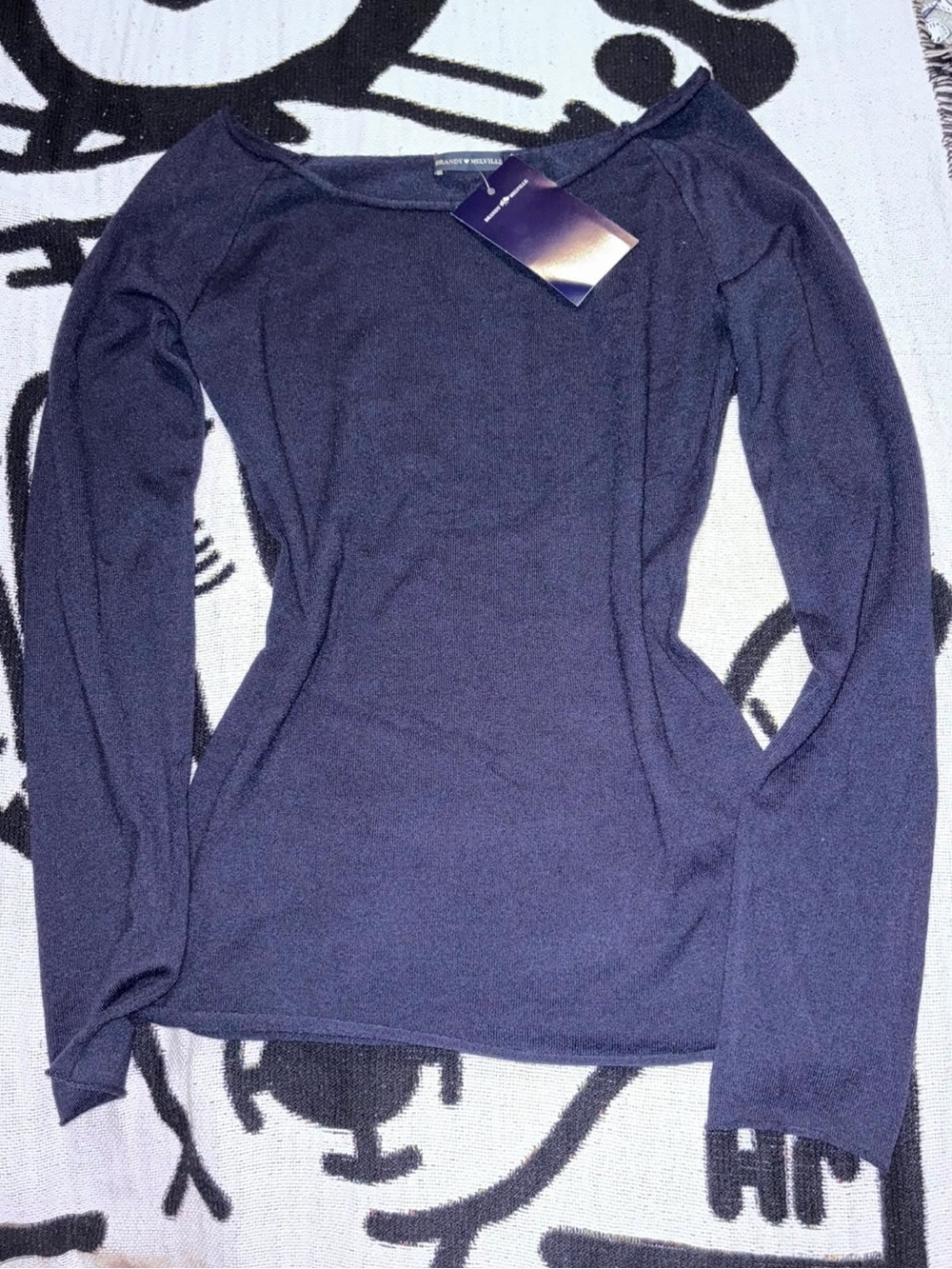 Brandy Melville Blue Long Sleeve